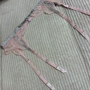 Victoria's Secret Pink Garter Belt with Adjustable Straps